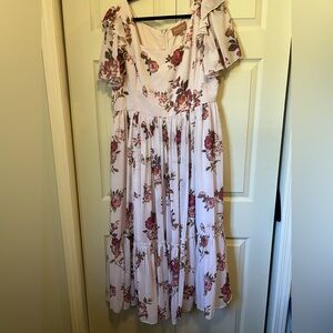 NWOT JessaKae Isabella dress in Blush. 1X.